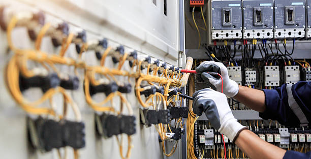 Professional Electrician technician working in Ludington, MI
